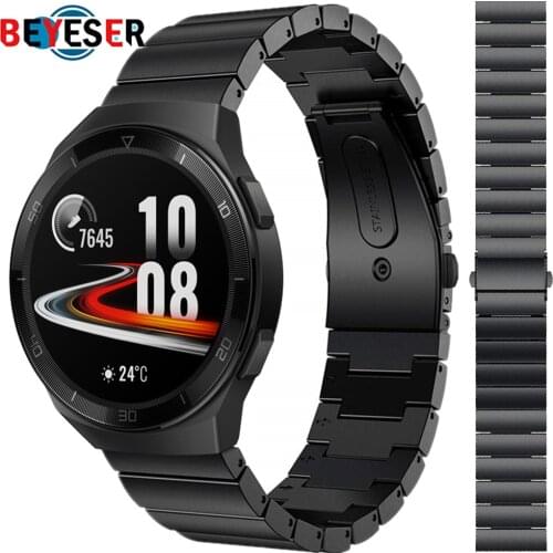 Metal Strap For Huawei Watch GT2e / GT2 46MM Honor Magic 2 Smart Band Bracelet Stainless Straps For GT 2e Wrist band Correa