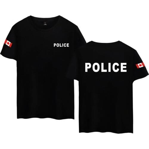Police Clothing Mens Summer tee shirt Print Police t-shirt Men Top Brand Short Sleeve t shirt crewneck Cotton tshirt Tops Tee