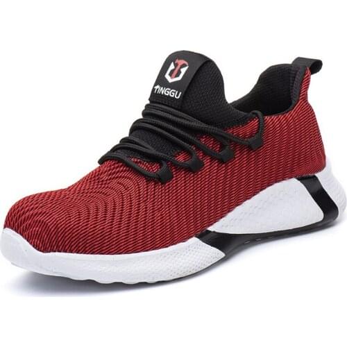 Mens New Anti Smashing Steel Toe Cap Protective Work & Safety Shoes Men Puncture Proof Indestructible Work Safety Boots Shoes