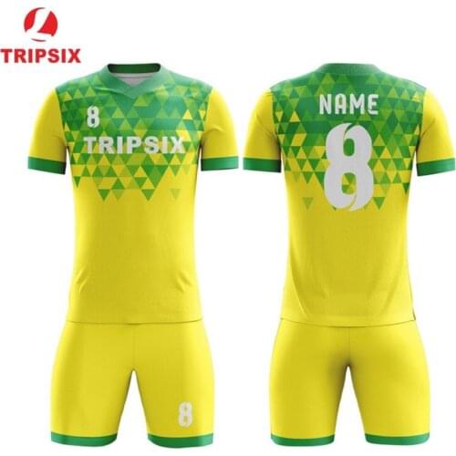 2019 Newest Kids Soccer Jersey 100% Polyester High Quality White Color Customized Professional Soccer Jersey