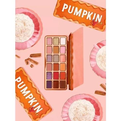 Hot Pumpkin 18 Colors Eye Shadow Pallete Matte Eye Shadow Palette Shimmer Shine Diamond Eyeshadow Make Up