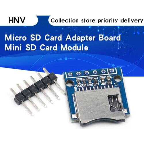 10PCS Micro SD Storage Expansion Board Mini Micro SD TF Card Memory Shield Module With Pins for Arduino ARM AVR