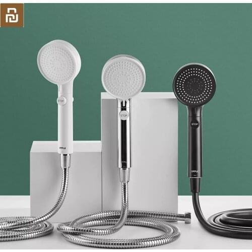 Xiaomi Mijia OPPLE Booster hand shower set Supercharged third gear water mode One-click STOP button