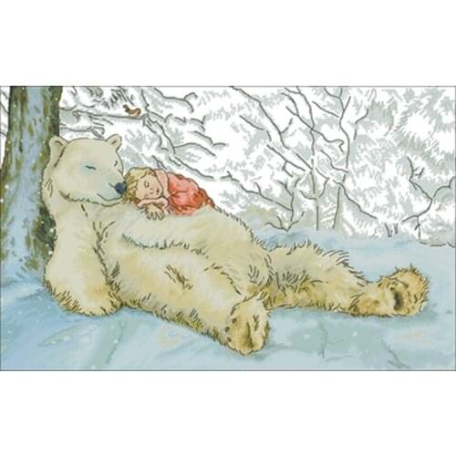 Sweet dreams patterns Counted Cross Stitch 11CT 14CT 18CT DIY Cross Stitch Kits Embroidery Needlework Sets home decor