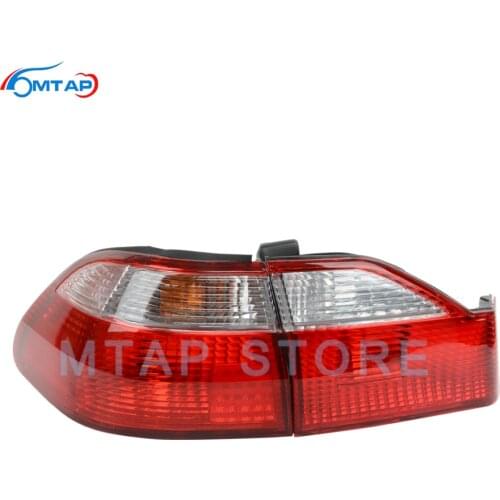MTAP 4PCS Tail Light Tail Lamp Set For HONDA ACCORD 1998 1999 2000 2001 2002 CG1 CG5 CF9 Trunk Lid Light Rear Bumper Taillight