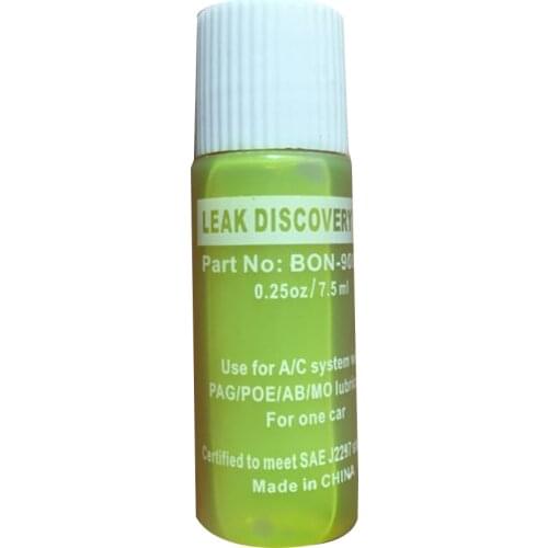 1PCS 7.5ml Automotive Air Conditioning Fluorescent Leak Detector Automotive Maintenance Leak Detection Tool