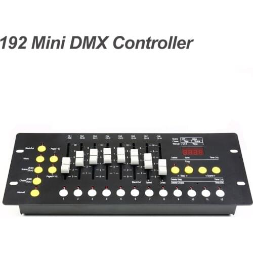 2021 192 Mini DMX Controller LED Laser Light Par Light Stage Controller Professional DJ Disco Party Show Light Stage Console