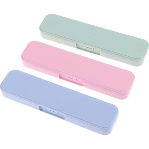 3 Color Portable Cutlery Box Universal Portable Conjoined Side Opening Cutlery Box Tableware Storage Box Case