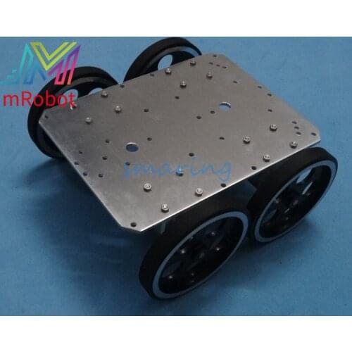 37Motor Robot Smart Car Chassis With Speed Encoder 4 Wheels Drive Car For DIY Kit Educational Teaching Tool