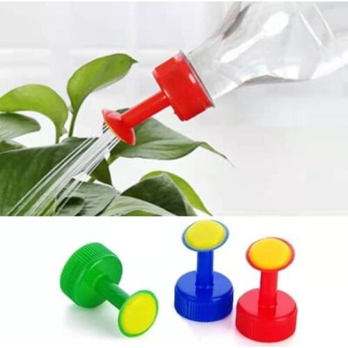 6pcs Portable Plastic Sprinkler Nozzle For Flower Waterers Bottle Watering Sprinkler Household Garden Plant Spray Potted Tools N
