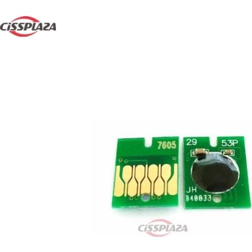 CISSPLAZA 2sets auto reset chip compatible for Epson P600 SC-P600 PRINTER T7601 - T7609