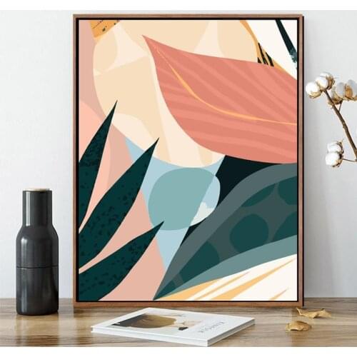 GATYZTORY framed painting by numbers abstract picture Coloring with numbers handpaint oil painting home decor