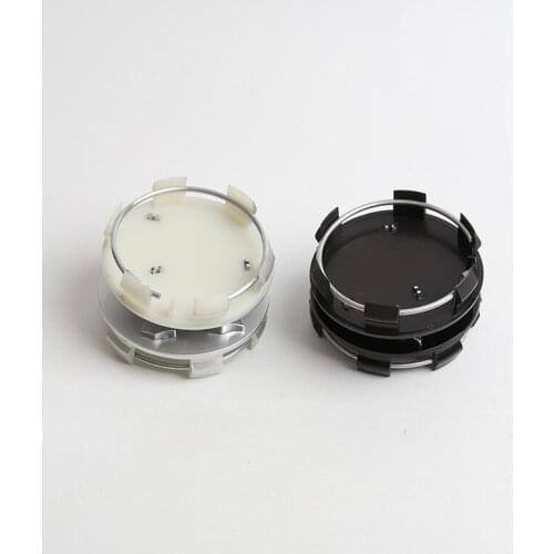 20pcs 60 mm Black Silver auto car Wheel Center Hub Cap Covers For Peugeot 206 207 307 308 301 407 408 508 2008 accessorie