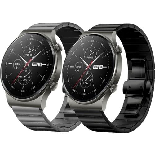Metal Strap For HUAWEI Watch GT 2 Pro strap Stainless Steel butterfly buckle Loop Bracelet Replacement For Huawei watch gt 2 pro