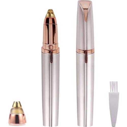 Mini Eyebrow Epilating Pen Electric Eyebrow Trimmer Handle Facial Hair Remover Shaver Razor Portable Colibry Epilator for Female