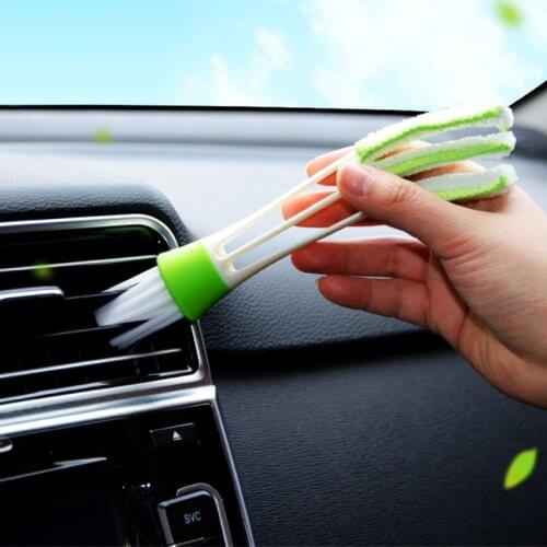 Mini Car cleaning brush for Air outlet Multifunction Window Blinds Keyboard Brush Cleaning Dust Tool for car/home drop shipping