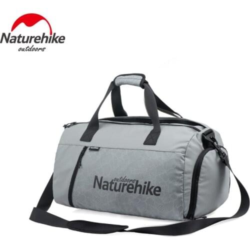 Naturehike Sports Gym Storage Bag Dry-wet Separation Travel Bag Shoulder Handbag Multi-pocket Duffel Fitness Bag