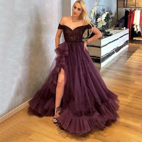 OLOMLB Womens Off Shoulder Dresses