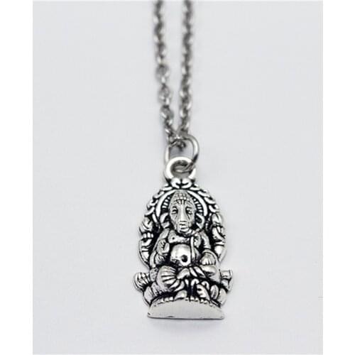 Ganesha Buddha Elephant Pendant Necklace Necklace for Women Fashion Jewelry