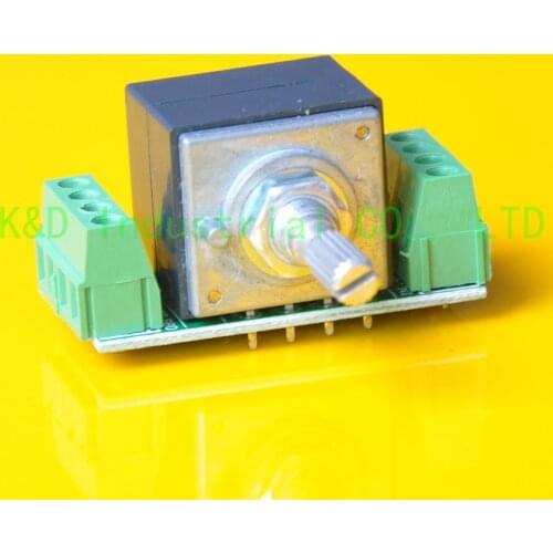 1pc Volume ALPS 250K A Knurl shaft AMP Potentiometer RK27 type with PCB Board Guitar Amplifier DIY