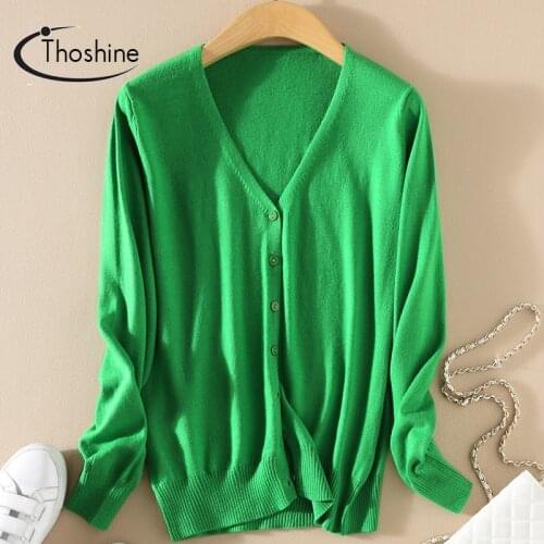 Thoshine Women's V-Neck Pullovers