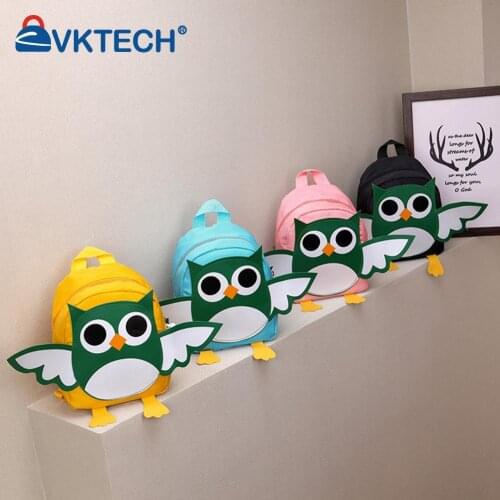 Cartoon Owl Style Student Backpack Preppy Style Girls Owl Wings Small Knapsack Rucksacks Casual Kids Cute Handbag