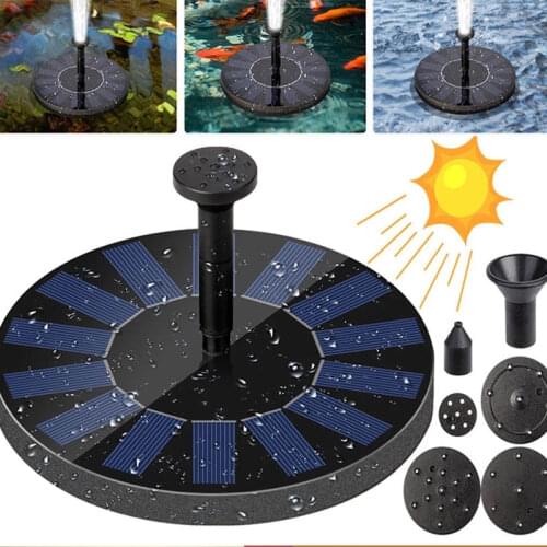 Solar Power Water Fountain Pump Solar Fontein Bird Fountain Water Floating Fountain Pond Garden Patio Decor Lawn Decoration
