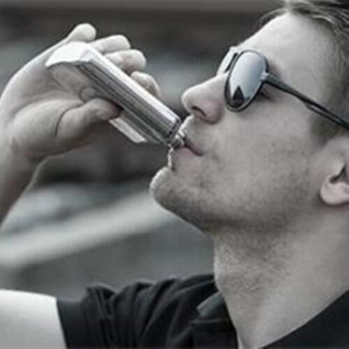 1-10 Oz High Quality Wine Whisky Pot Bottle Hip Flasks Drinker Alcohol Bottle Portable Drinkware Stainless Steel Flagon