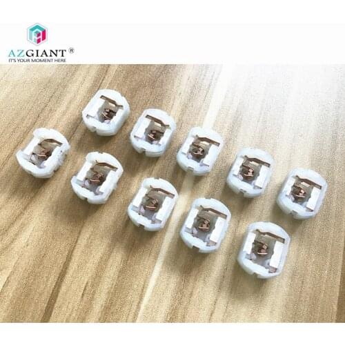 10pcs Central door Lock Motor Bearing Cover Part Rear Caps For ford Mazda Jaguar Volvo Toyota Cadillac F280 Carbon Brush Holder