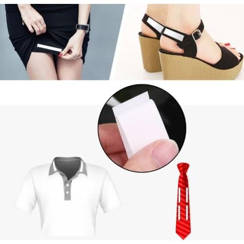 5m Safe Lingerie Tape Insurance Double Sided Body Clothes Clothing Clear Bra Strip Anti-exposure Adhesive Wedding Prom With E56C