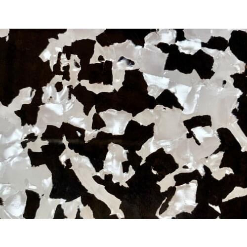 Acrylic-Celluloid Sandwich Color Sheets 3.0mm for Jewelries, Crafts, Art Works, Decoration - Panda (CL1047)