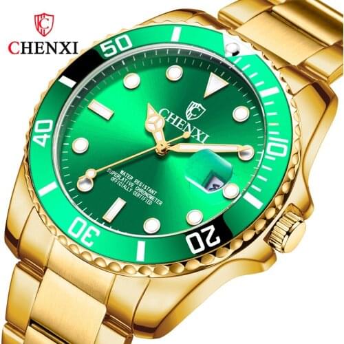 2021 New Mens Watch Luxury Brand Stainless Steel Luminous Hands Waterproof Date Watch Men Business Quartz Watch Reloj De Hombre