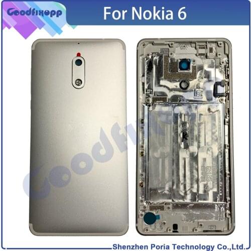 For Nokia 6 Of The Battery Cover Rear Cover Of The Back Door Of The Telephone Case Back Cover