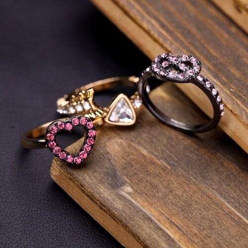 Uer Clearance Sale Vintage Classic Finger Rings For Women Multiple-choice Unique Rings Fashion Jewelry Big Discount Wholesale