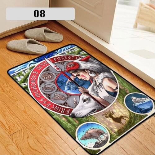 Anime Castle in the Sky Ghost princess Rug Doormat Floor Mat Carpet Home Hotel Living Room Floor Mats Anti Slip