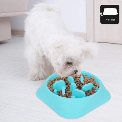 Natural Non-Slip Puzzle Feeder Dogs Placemat Bowl Anti Choking Slow Food Healthy Bowl Feeders For Small Dogs Pets Cats