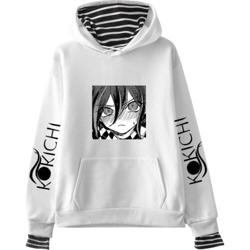 2021 New Arrival Kokichi Ouma New Hoodie Sweatshirts Men Women Print Pullover Unisex Harajuku Tracksui Clothes