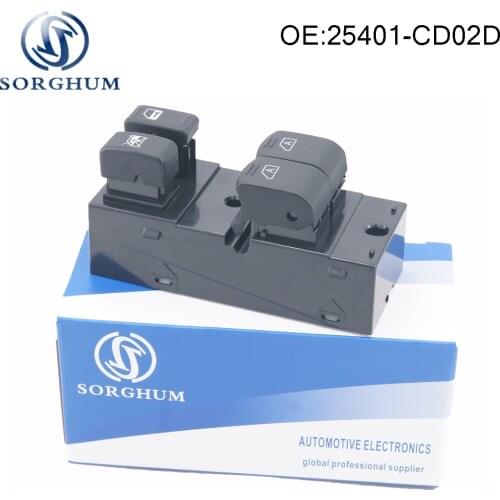 Power Window Control Switch 25401-CD02D For Nissan 350Z 03-08 For Infiniti G35