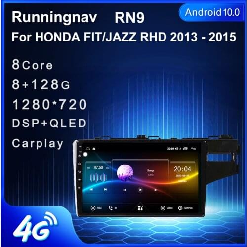Runningnav For HONDA FIT/JAZZ RHD 2013 - 2015 Android Car Radio Multimedia Video Player Navigation GPS