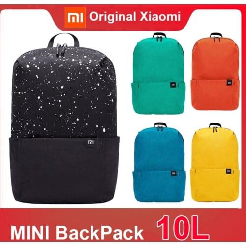 Xiaomi 10L Backpack Bag Portable MINI small size Colorful Leisure Sports Chest Pack Bags Unisex For Mens Women Travel Camping