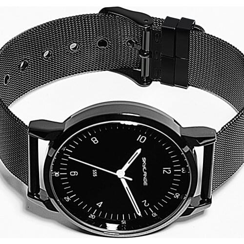 Stainless steel mesh watch strap net strap stainless steel 1.0 line high quality universal strap 2018 new style