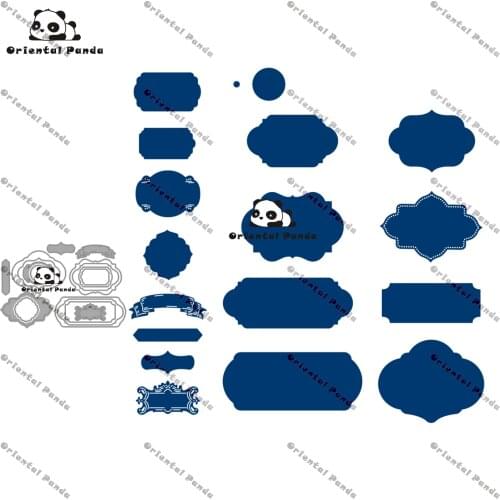 New Dies 2020 Camper Van Metal Thoughtful label Dies diy Die photo album cutting die Scg new die for 2021 metal alina craft dies