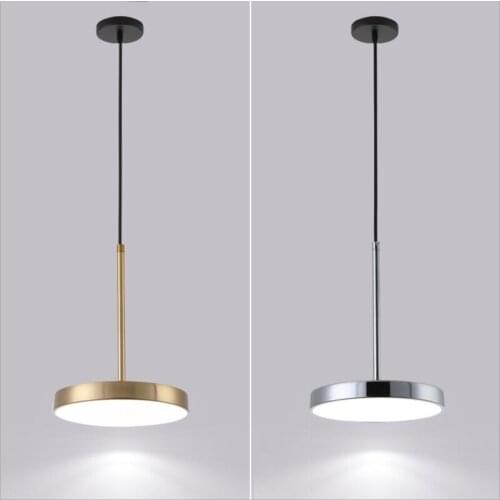 Modern minimalist Nordic restaurant chandelier coffee shop bar kitchen dining table wrought iron acrylic lamp