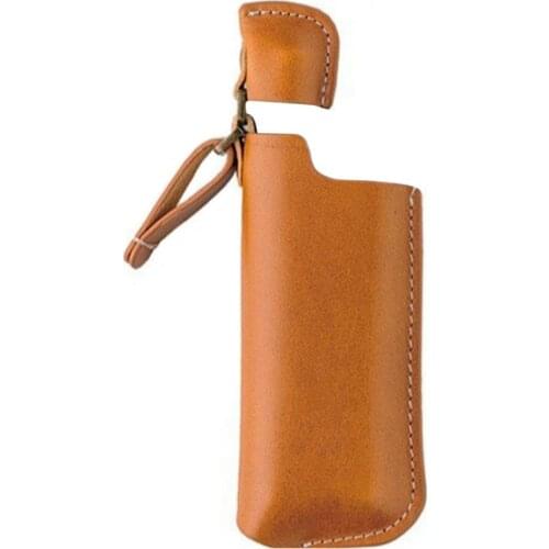 Igniter Holster Outdoor Camping Windproof Durable Igniter Storage Case Outdoor Hiking PU Telescopic Igniter Storage Bag