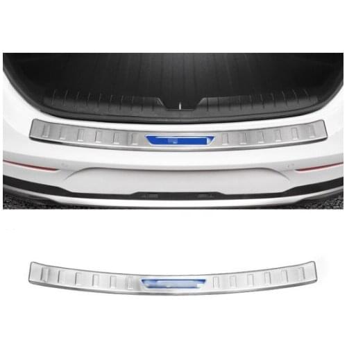 Stainless steel rear bumper protector rear trunk protector for Kia Optima 2020