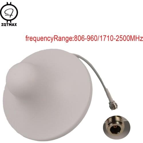 ZQTMAX 2G 3G 4G antenna 806-2500MHz Indoor Ceiling internal Antenna For Cell Phone Signal Booster UMTS LTE CDMA GSM Repeater