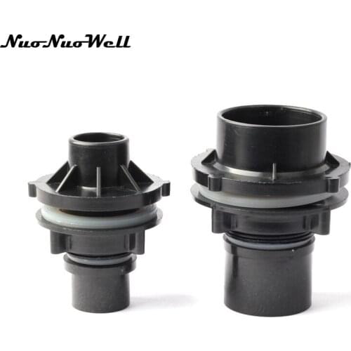 1pc NuoNuoWell ID 40mm 50mm Fish Tank Drainpipe Connector Aquarium Joint Water Pump Fittings PVC Water Tank Adapter