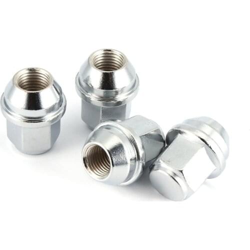 Brand New For Chrysler 300C Tyre Nut One Set Four Pieces Stainless Steel Tyre Nut Silver 30*30*35mm High Qulity