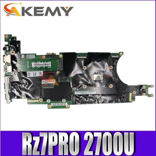 Akemy NM-B751 For Lenovo ThinkPad A285 Laptop Motherboard CPU Rz7PRO 2700U RAM 16GB To Test 100% Work FRU 02DL738 02DL740