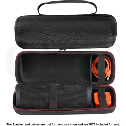 Carry Travel Protective Cover Portable Case Pouch Bag For JBL Charge 3 Charge3 Bluetooth Speaker Extra Space For Plug & Cables